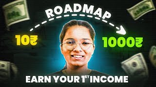 Earn Your First Rs. 1000 🤯 (A Complete Roadmap On How To Get Started And Earn Money Online)