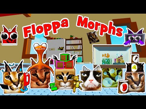 ШЛЁПА ОБНОВЛЕНИЕ 21 МОРФ КАРТА ОГРОМНОГО ДОМА [UPDATE] Find The Floppa Morphs HUGE HOUSE MAP 11 NEW