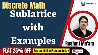 Discrete Math | Explaining sublattice with Examples #DiscreteMath