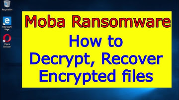 Moba ransomware virus. How to decrypt .Moba files. Moba File Recovery Guide.
