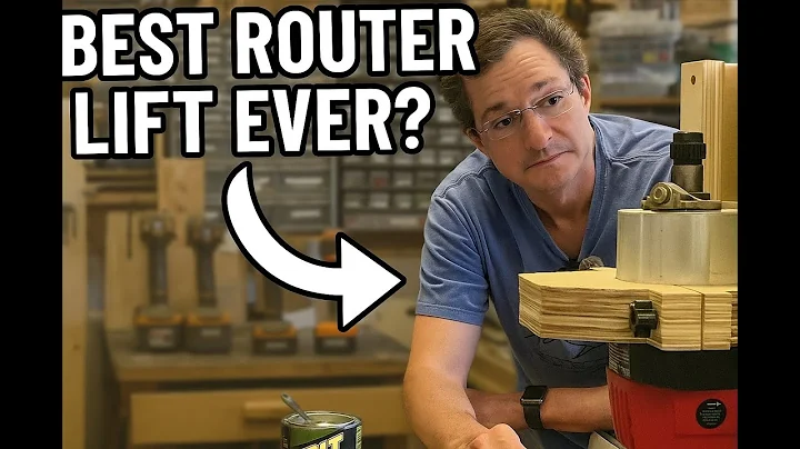 Is this the best DIY router lift EVER?