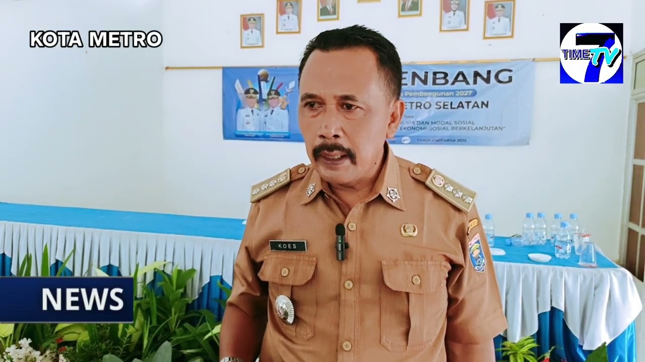 Musrenbang Kecamatan Metro Selatan 