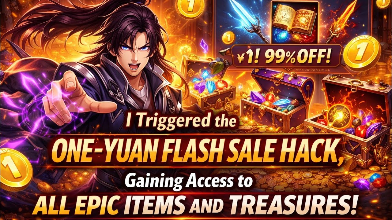 I Triggered the One-Yuan Flash Sale Hack, Gaining Access to All Rare Combat Equipment and Skills