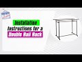 Clothing Racks -  How To Install The Pipeline Double Rail Rack Display