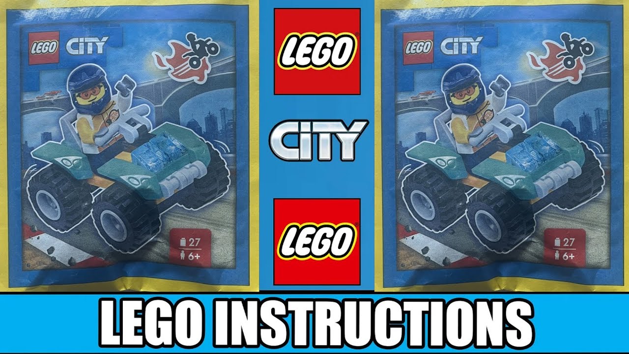 City Magazine | Quad Bike LEGO instructions