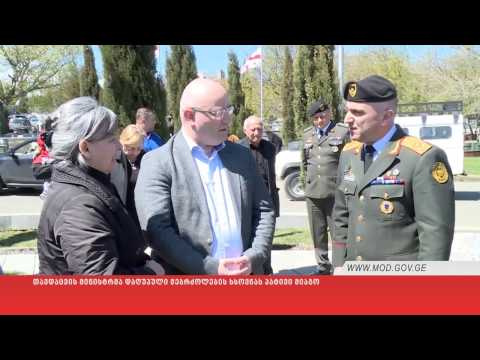 თავდაცვის მინისტრმა დაღუპული მებრძოლების ხსოვნას პატივი მიაგო