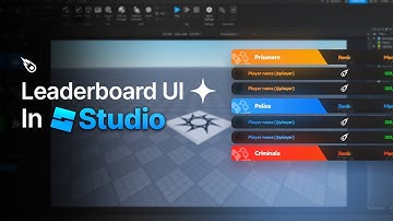 How To Make A Leaderboard UI in Roblox Studio