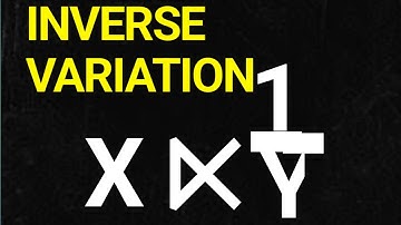 Inverse Variation | How to Solve Inverse Variation Problems Easily