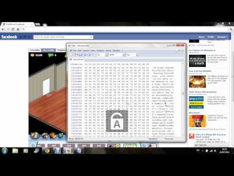 Yoville HxD how to make red text