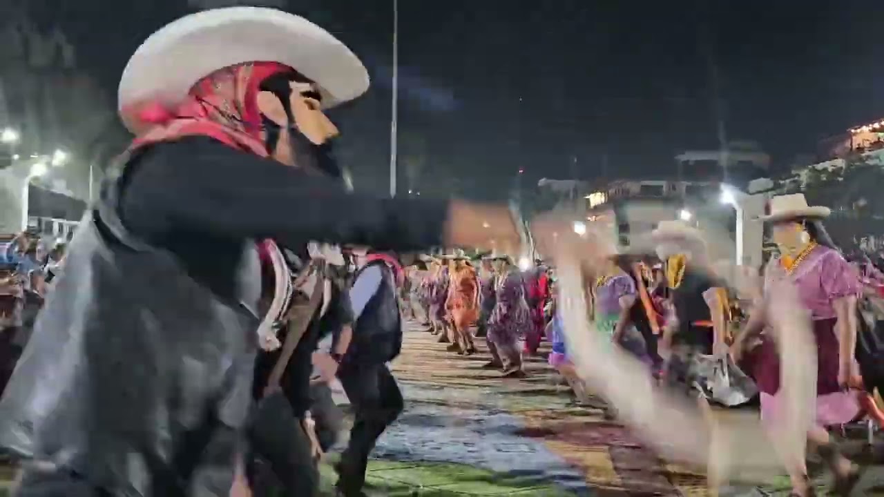 DESTAPE DE DISFRAZADOS CUADRILLA HORACIO CAMARGO DE HUEJUTLA HIDALGO XANTOLO 2025 