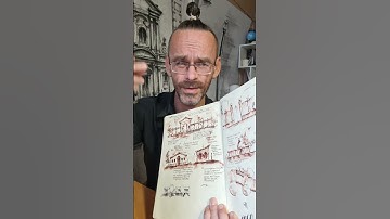 Simple view for architectural sketching design