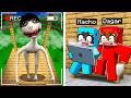 Grabamos un MONSTRUO Terrorífico con CÁRAMA OCULTA en Minecraft...
