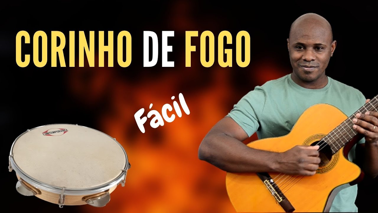 Aula CORINHO DE FOGO FÁCIL 2 Se liga que batida maneira !!!