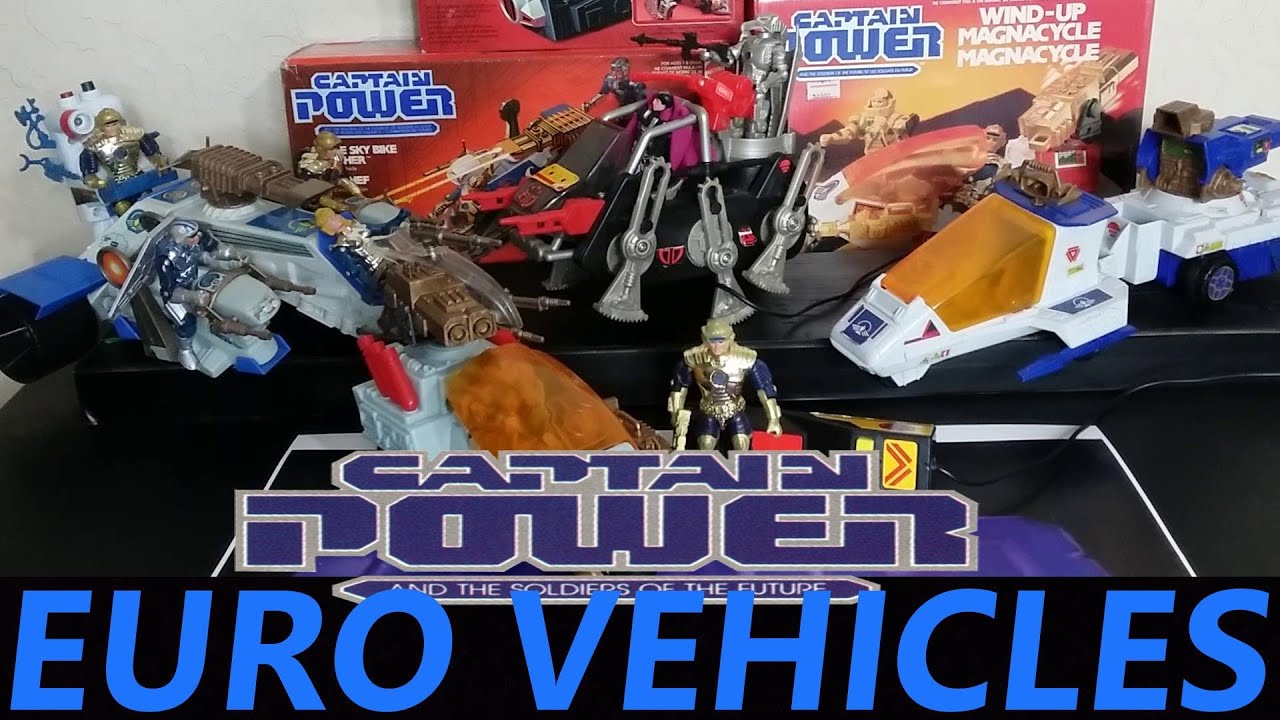「キャプテンパワー」トイカタログ（非売品・新品・１９８７年） RETRO-WED: CAPTAIN POWER 1987 LAST WAVE VEHICLES FROM MATTEL NOT