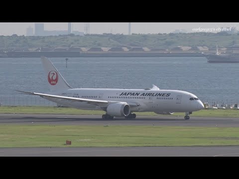 Japan Airlines (JAL) Boeing 787-8 Dreamliner JA837J 羽田空港 離陸 2019.6.14 @earlgreyv3