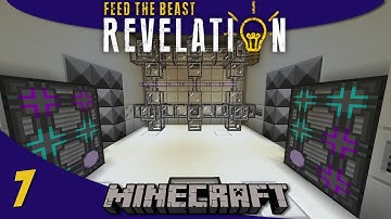 AE2 Autocrafting, Automated Wither Grinder, Ink Farm: 1.12 Modded Minecraft FTB Revelation SMP : E07