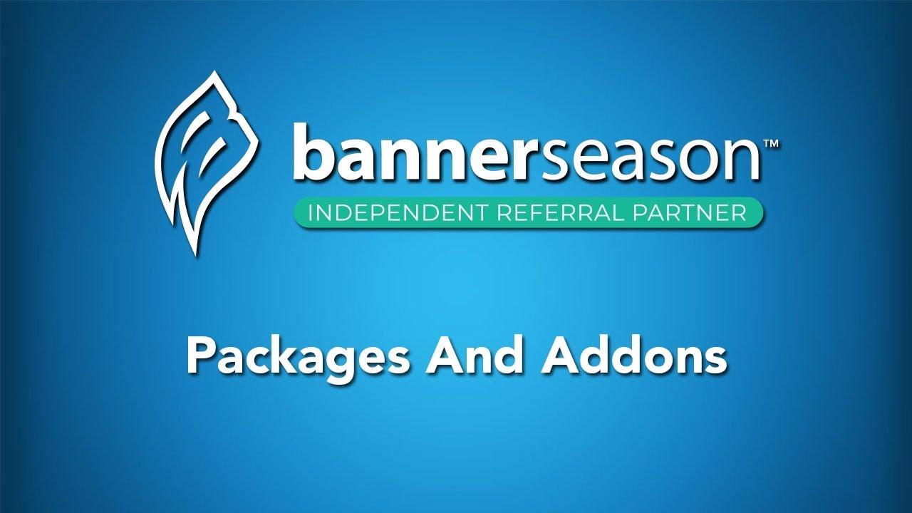 Banner Season Packages And Options YouTube