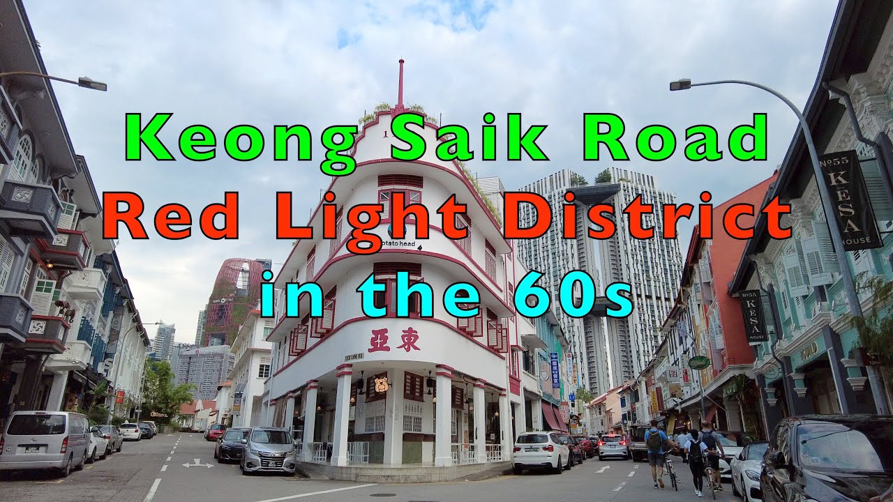 Keong Saik Road - Singapore Scene 4K 