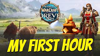 My First Hour in WoW Forever Beta | Undead Paladin Leveling | Cozy Gameplay