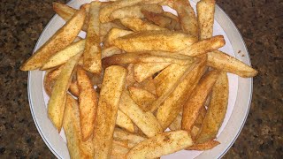 Recipe of Potato French Fries ? and Wedges | Recipe in *URDU/HINDI* | Subtitle in English | #vlog