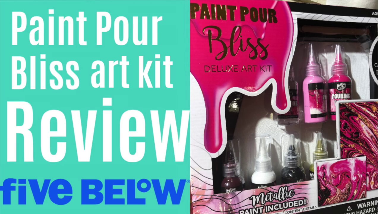 Paint Pour Bliss art kit REVIEW 