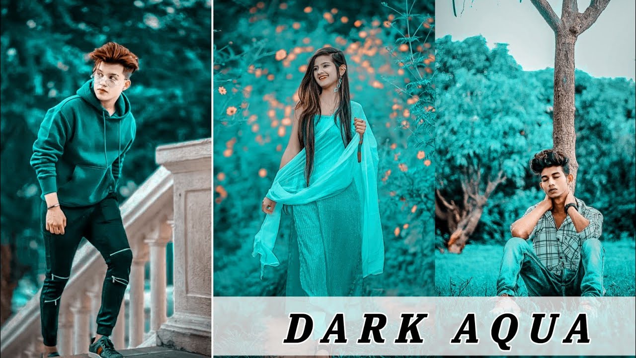 Dark Aqua Tone Lightroom Presets ll Presets Photo Editing ll Lightroom Editing