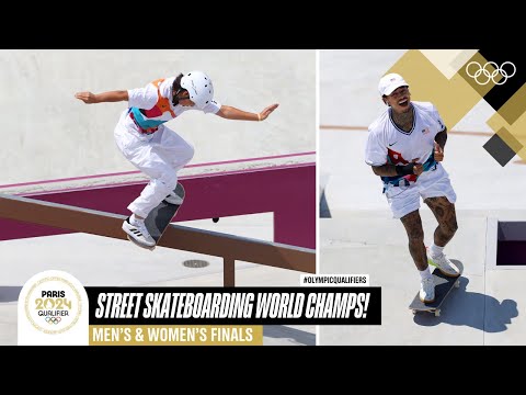 ???? LIVE Street Skateboarding World Champs - Finals! | #RoadToParis2024