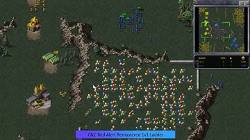 Command and Conquer Remastered: Red Alert Quickmatch 1v1 - KJ v.s. Juzcu