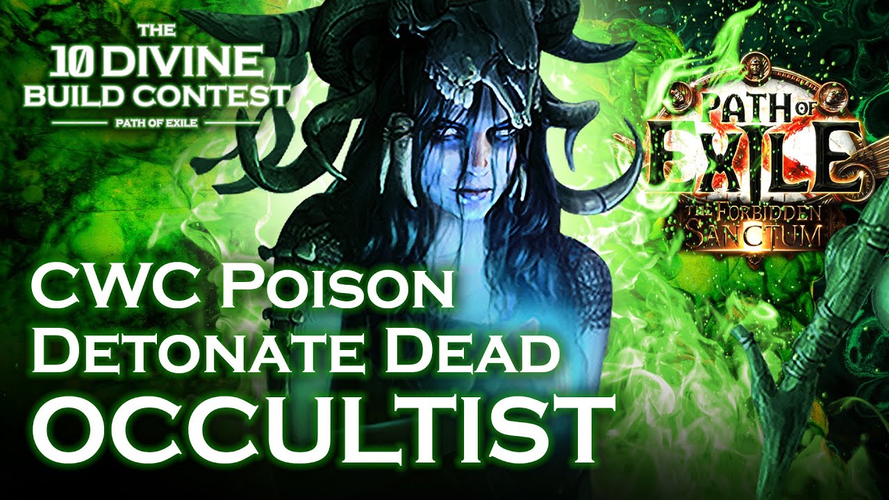 10 Div Budget Simulacrum | CWC Poison Detonate Dead Occultist | 10 ...