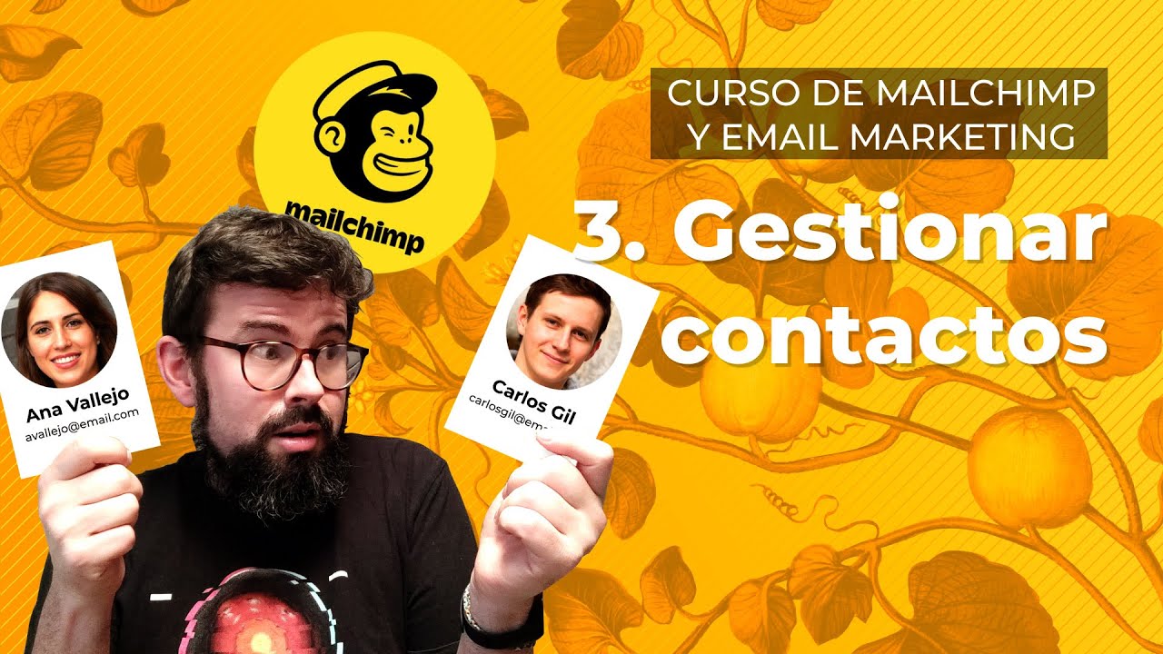 Gestionar contactos - Curso de Mailchimp en Español (Lección 3)