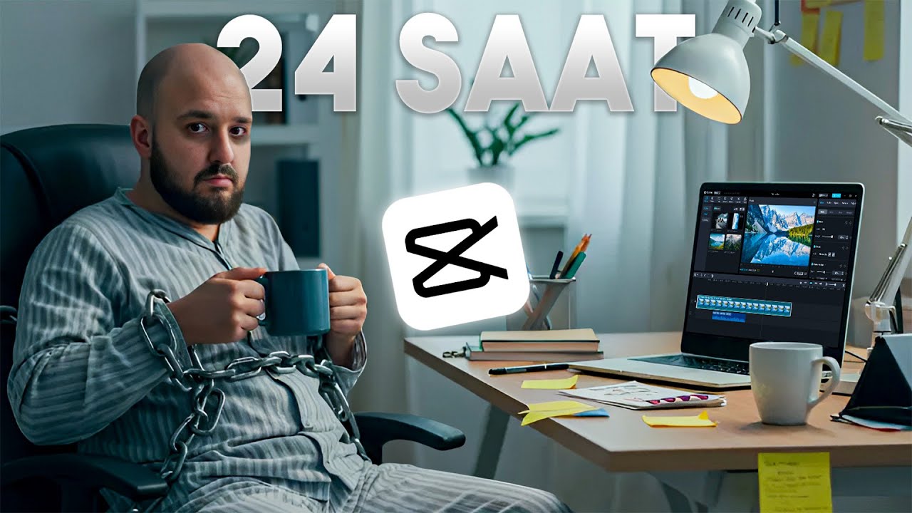 Hiç Kalkmadan CAPCUT Kullanarak Video Yapmaya Çalıştım ( ilk kez )