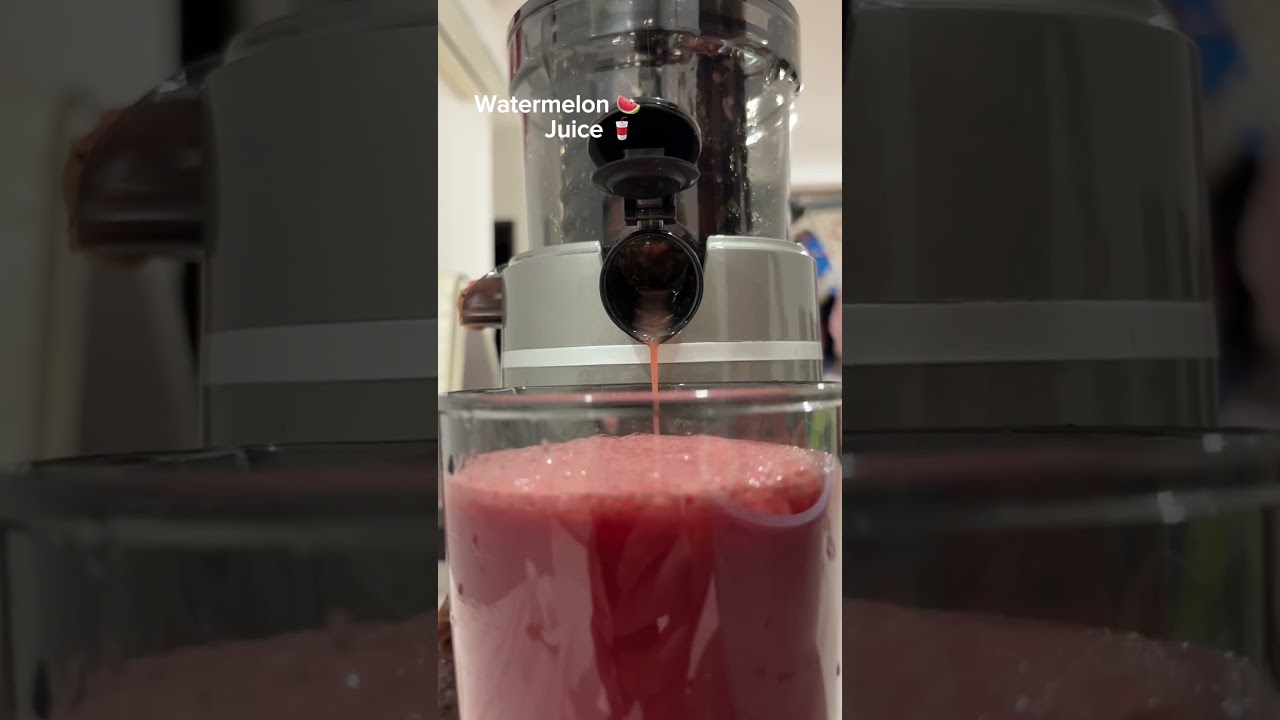 Watermelon juice couldn’t be easier to extract. No  need a fancy-schmancy juicer, just a blender.