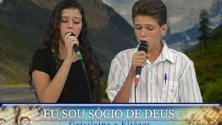 EU SOU SÓCIO DE DEUS - GEISILAINE E ELIÉZER - Tabernáculo da Fé - Goiânia-GO chords