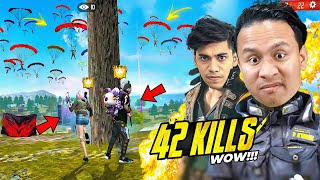 Oh Wow 42 Kills In Grandmaster Top 1 Lobby With - Free Fire Max