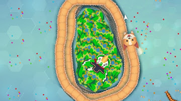 The Ultimate Tornado Trap Of The Biggest Snake / Snake.io