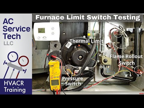 Quickly Testing Gas Furnace Safety/Limit Switches!