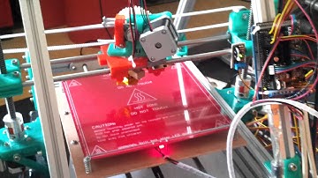 RepRap2000: MendelMax 1.5 dry run met Pronterface