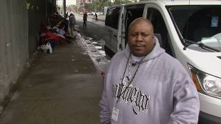 For People On The Streets, Staying Dry During The Rain Is A Constant Struggle