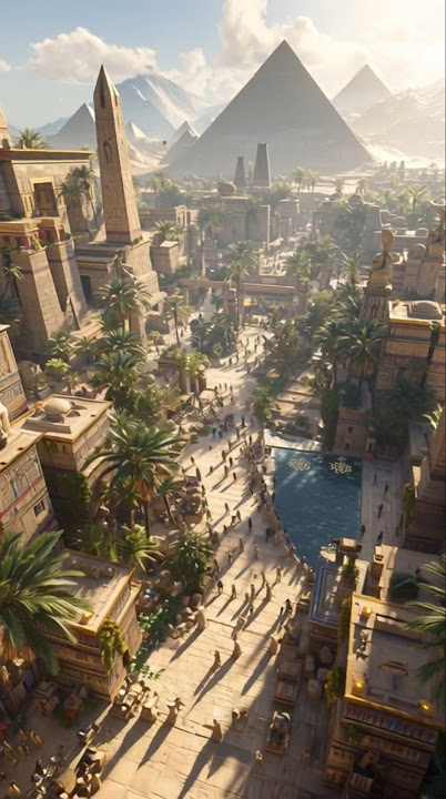 Egypt :The Lost City #pyramidsofegypt #ai #egypt