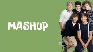 One Direction - Mashup (by InanimateMashups) Solo Band | lyrics