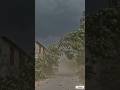 প্রকৃতির রুদ্ররূপ! তীব্র ঝড় আর মেঘের গর্জন ⛈️🌪️