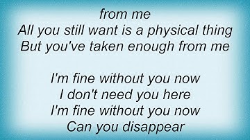 Thumbnail of Armin Van Buuren - Fine Without You Lyrics
