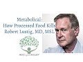 Robert Lustig, MD, MSL- SOUL Food Salon Virtual Salon: Metabolical: How Processed Food Kills