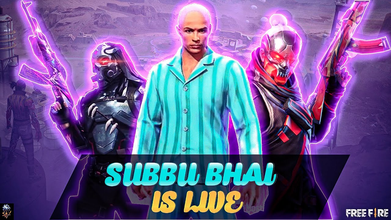 Free Fire Live In Telugu - Subbu Bhai Is On Live - Telugu Gaming Live ...