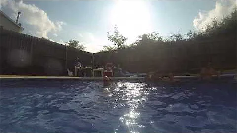 Go Pro HERO 3 Pool Party Testing!!