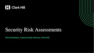 Security Risk Assessments