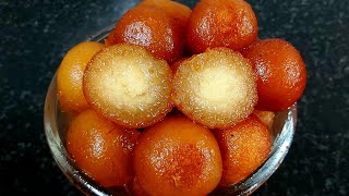 ரவை இருந்தால் இந்த குலோப்ஜாமூன் செய்துபாருங்கள் | instant rava gulabjamun | Semolina gulab jamun