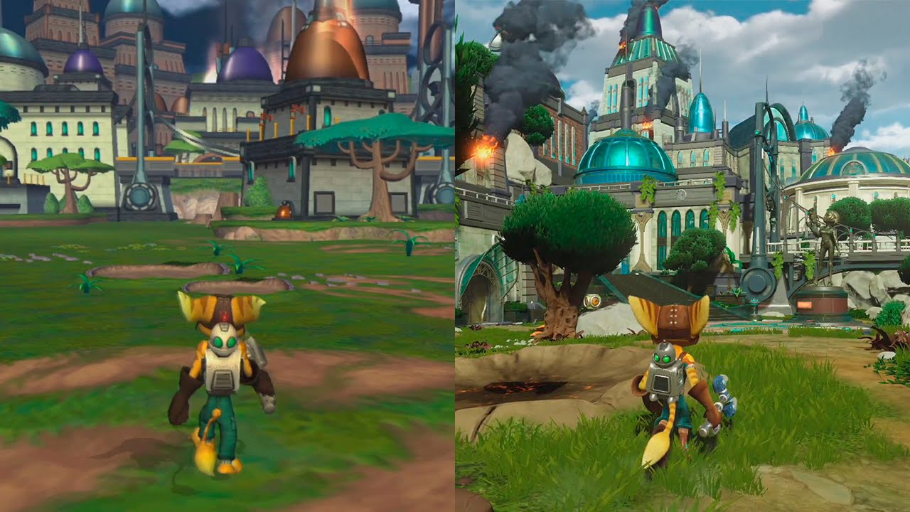 Ratchet & Clank, Original VS Remake Comparison