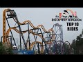 Top 10 rides at six flags discovery kingdom