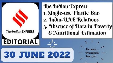 30th June 2022 | Gargi Classes The Indian Express Editorials and Ideas Analysis | By R.K. Lata